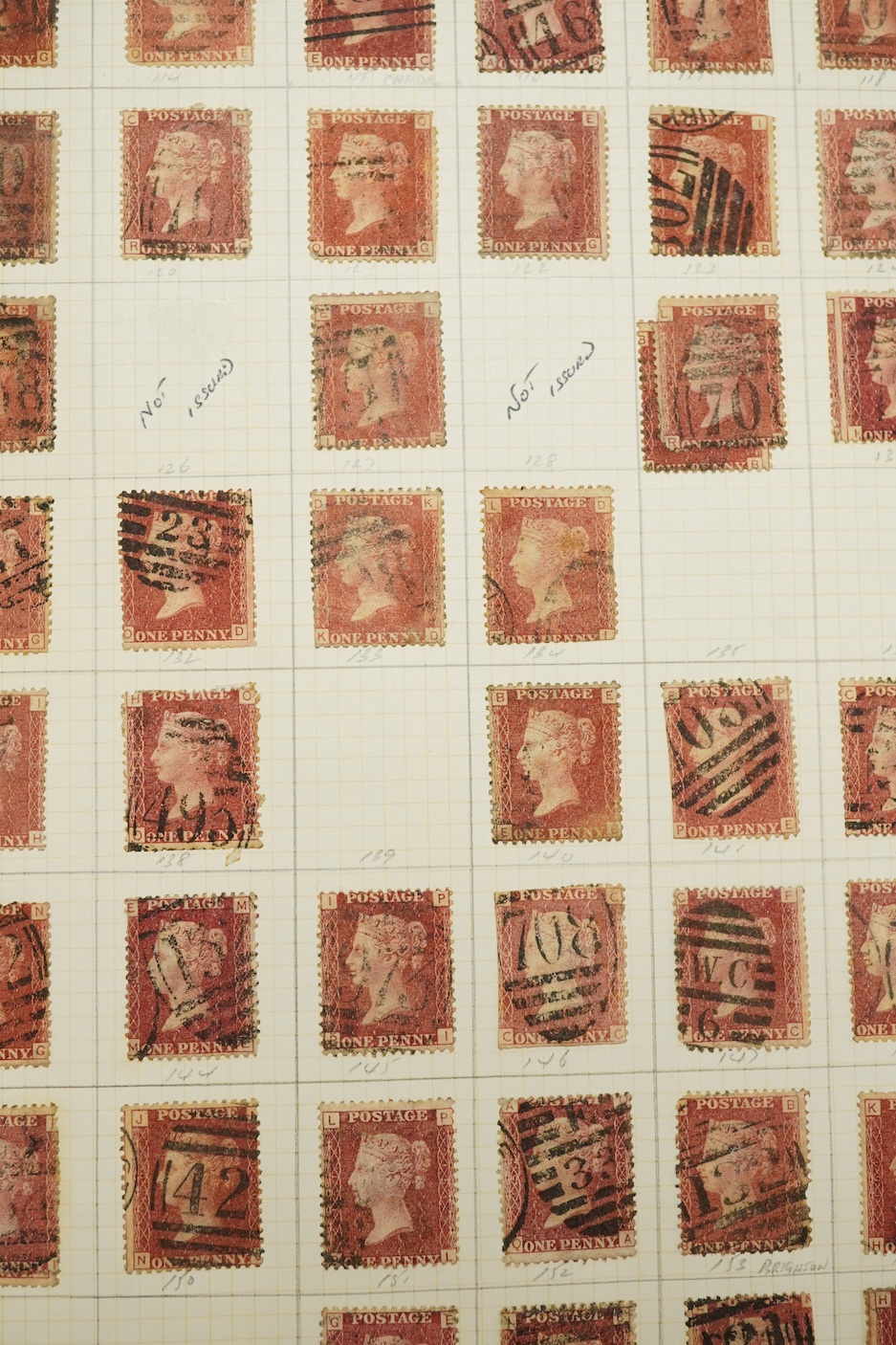 Three Edwardian and later stamp albums, The Grafton Stamp Album, containing a good selection of British stamps from 1841 to 1978, including Two Pence blue, 1840s/50s Penny Reds, Victoria Army Official, a substantial run